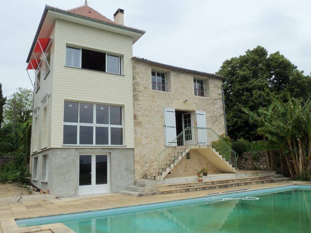 Maison piscine